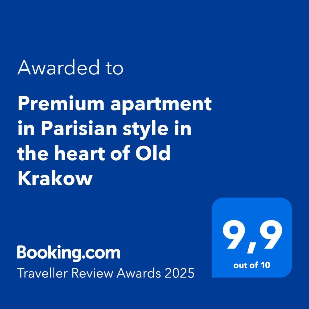 Premium Apartment In Parisian Style In The Heart Of Old 크라쿠프 외부 사진